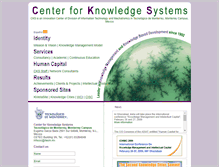 Tablet Screenshot of knowledgesystems.org